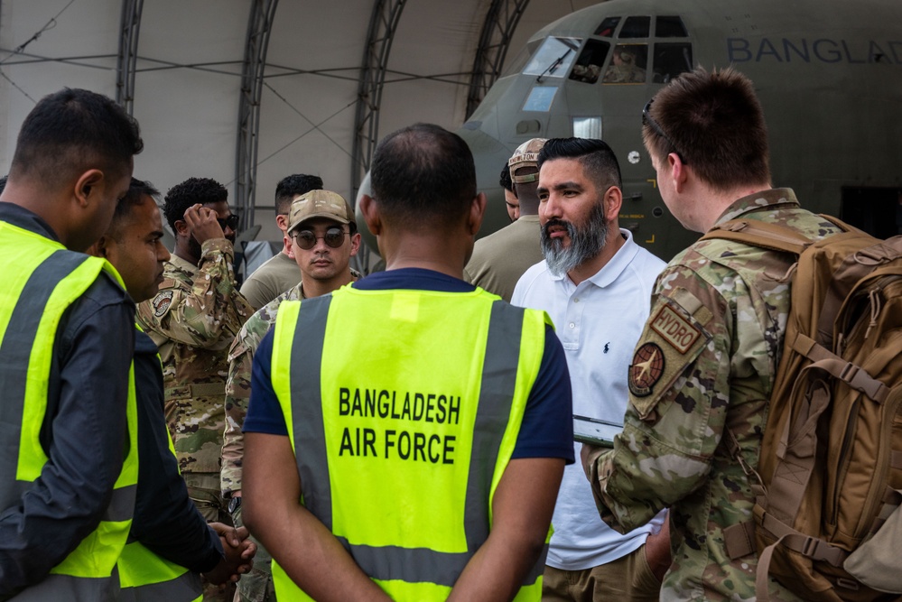 U.S., Bangladesh Air Force exchange best practices in operations, maintenance during Cope South 24