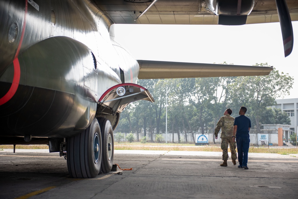 U.S., Bangladesh Air Force exchange best practices in operations, maintenance during Cope South 24