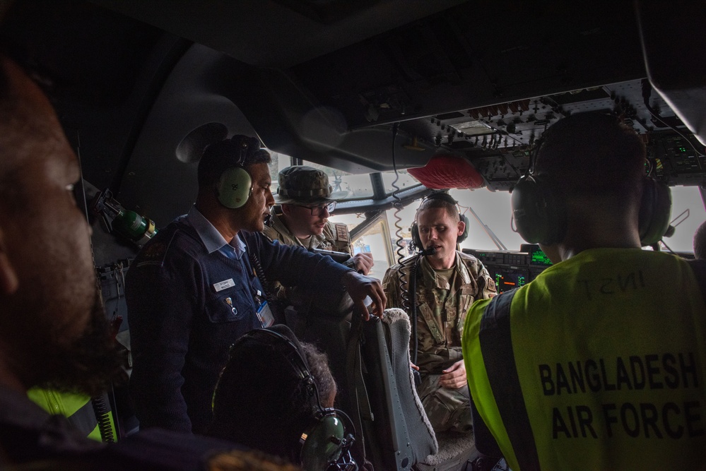 U.S., Bangladesh Air Force exchange best practices in operations, maintenance during Cope South 24