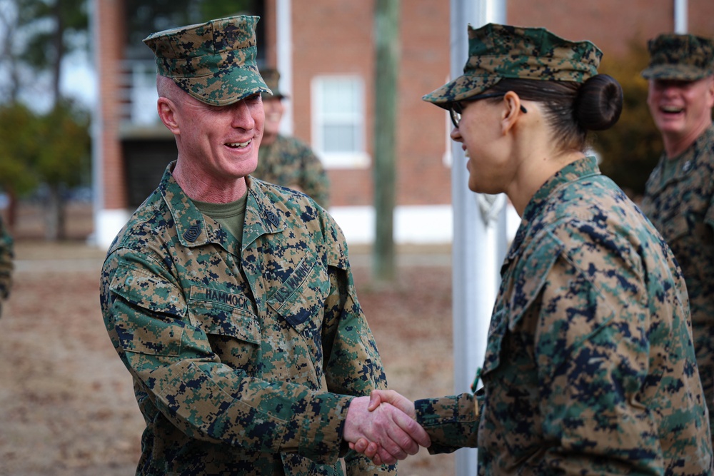 Sgt. Fuerte as NCO of the Year