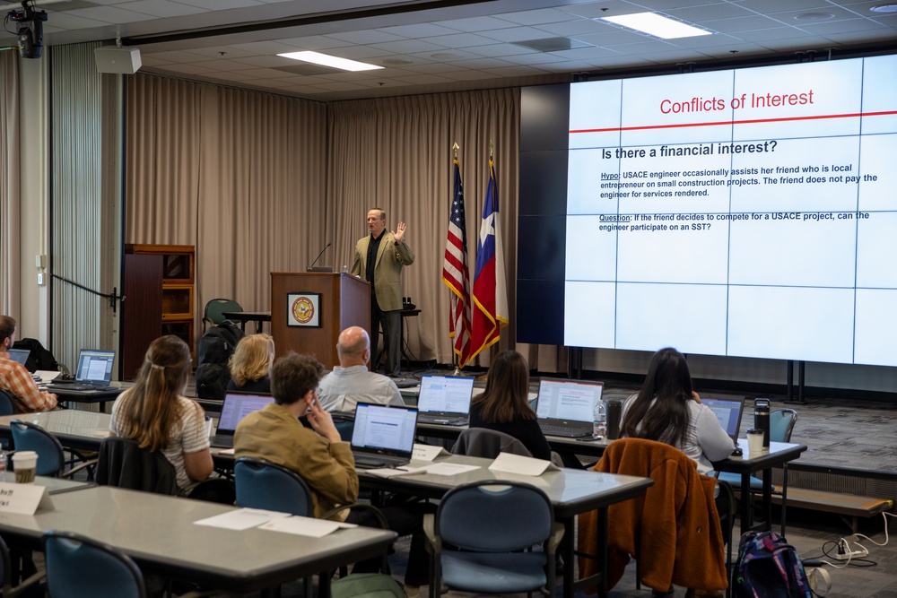USACE's ERDC and SWG Team Up To Provide Important Federal Acquisitions Training To Joint Audience