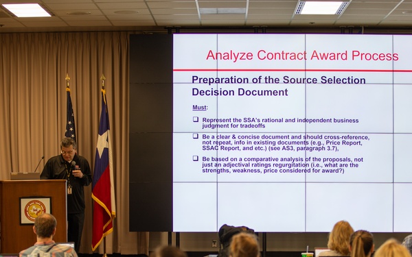 USACE's ERDC and SWG Team Up To Provide Important Federal Acquisitions Training To Joint Audience