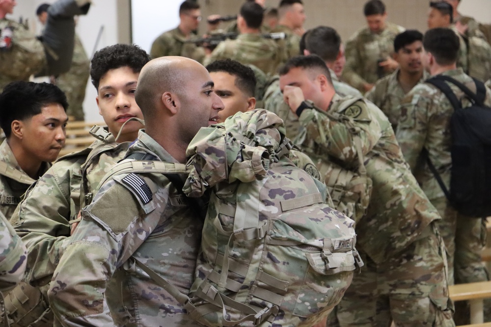 3d Cavalry Regiment Troopers leave for Korea