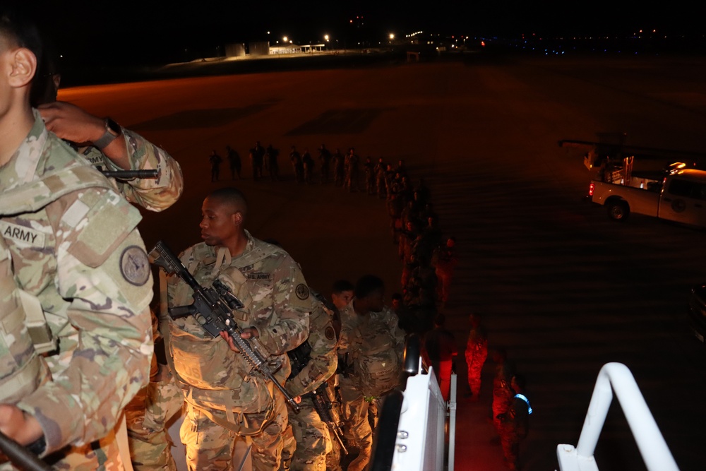 3d Cavalry Regiment Troopers leave for Korea