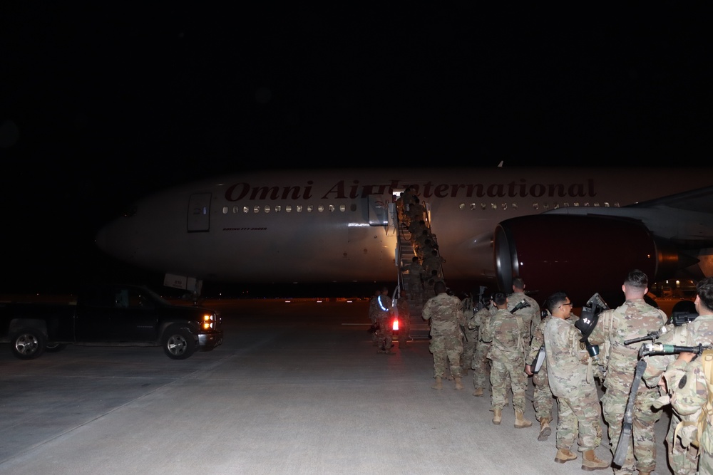 3d Cavalry Regiment Troopers leave for Korea