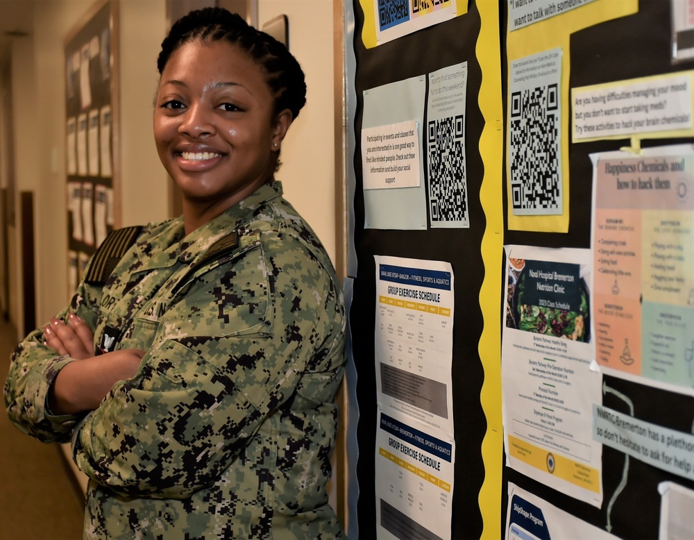 I am Navy Medicine honoring Black History Month – HM3 Anaya Taylor