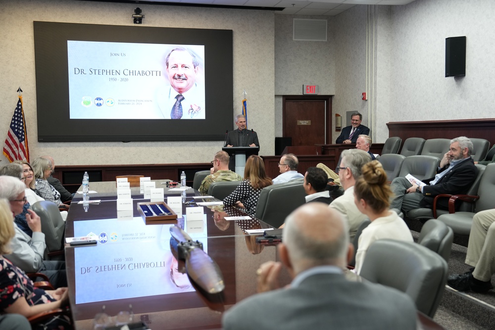 Air University honors Dr. Stephen Chiabotti