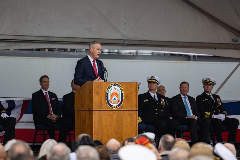 Marines attend USS John L. Canley commissioning ceremony