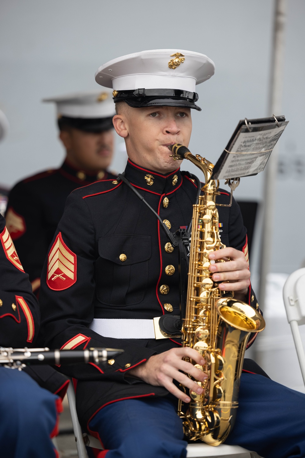 Marines attend USS John L. Canley commissioning ceremony