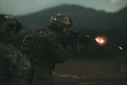5th ANGLICO | Marine Corps Combat Marksmanship Program Night Live Fire Range