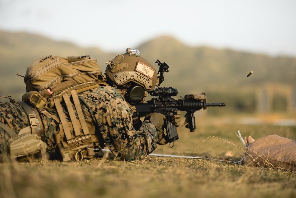 5th ANGLICO | Marine Corps Combat Marksmanship Program Day Live Fire Range