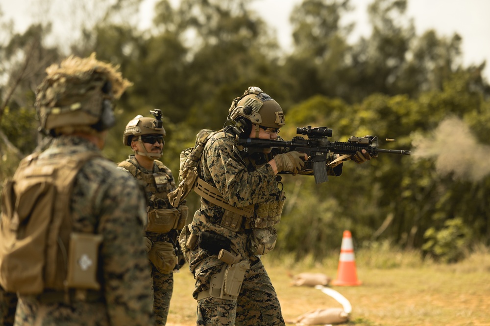 5th ANGLICO | Marine Corps Combat Marksmanship Program Day Live Fire Range