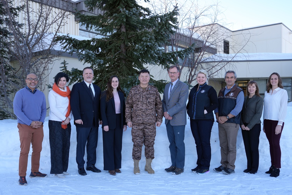 Strengthening international security cooperation: Mongolian Armed Forces visit Ted Stevens Center for Arctic Security Studies