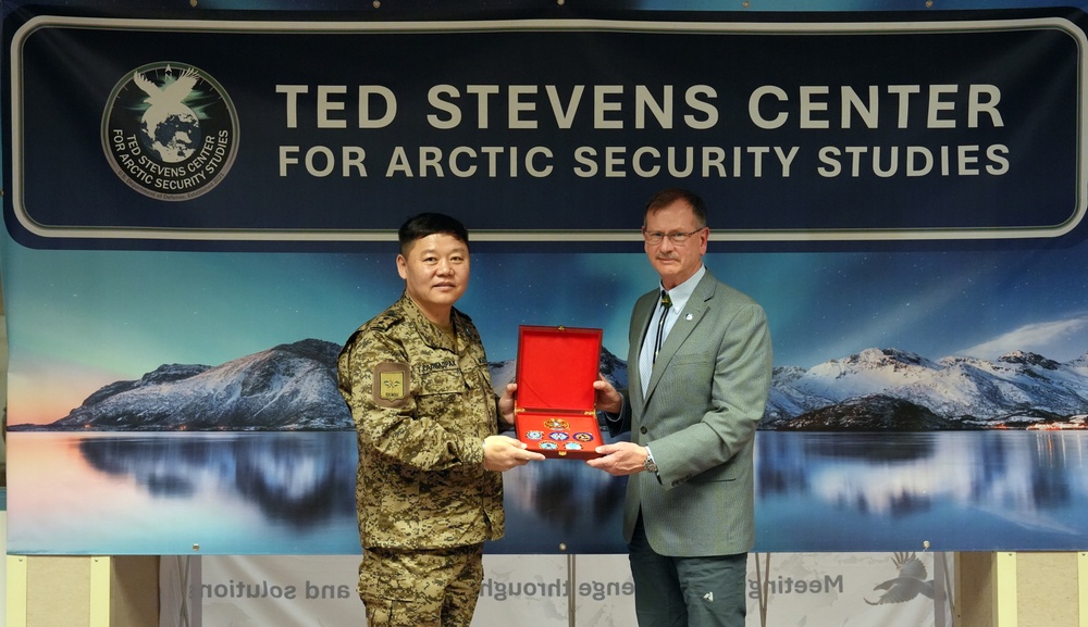 Strengthening international security cooperation: Mongolian Armed Forces visit Ted Stevens Center for Arctic Security Studies