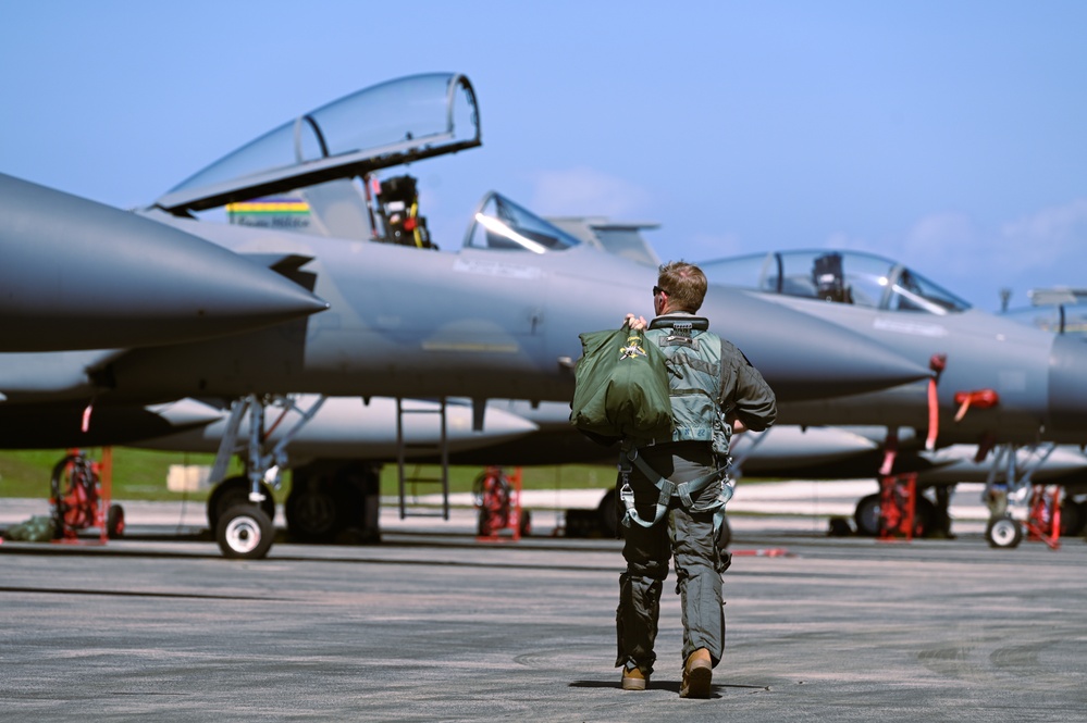 Louisiana, California ANG F-15C Eagles deliver Total Force advantage to Cope North 24 Louisiana, California ANG F-15C Eagles deliver Total Force advantage to Cope North 24