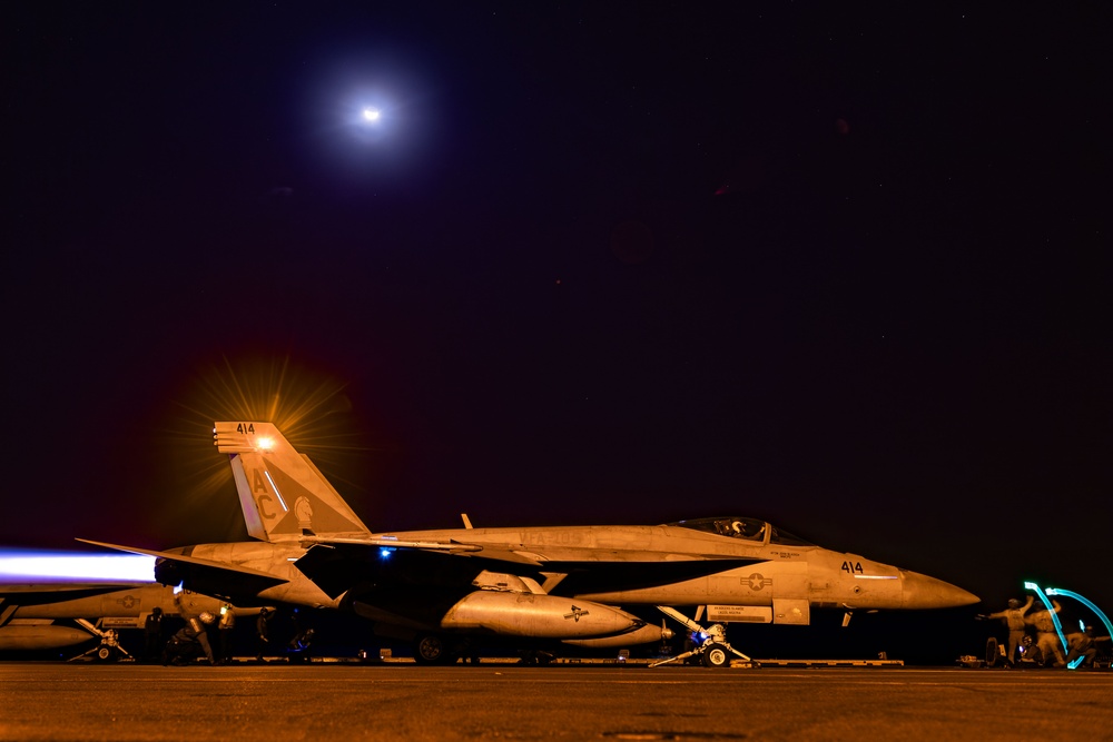 USS Dwight D. Eisenhower Conducts Routine Flight Operations