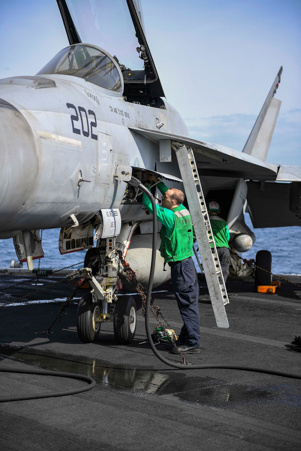 USS Dwight D. Eisenhower Conducts Routine Operations in the Red Sea