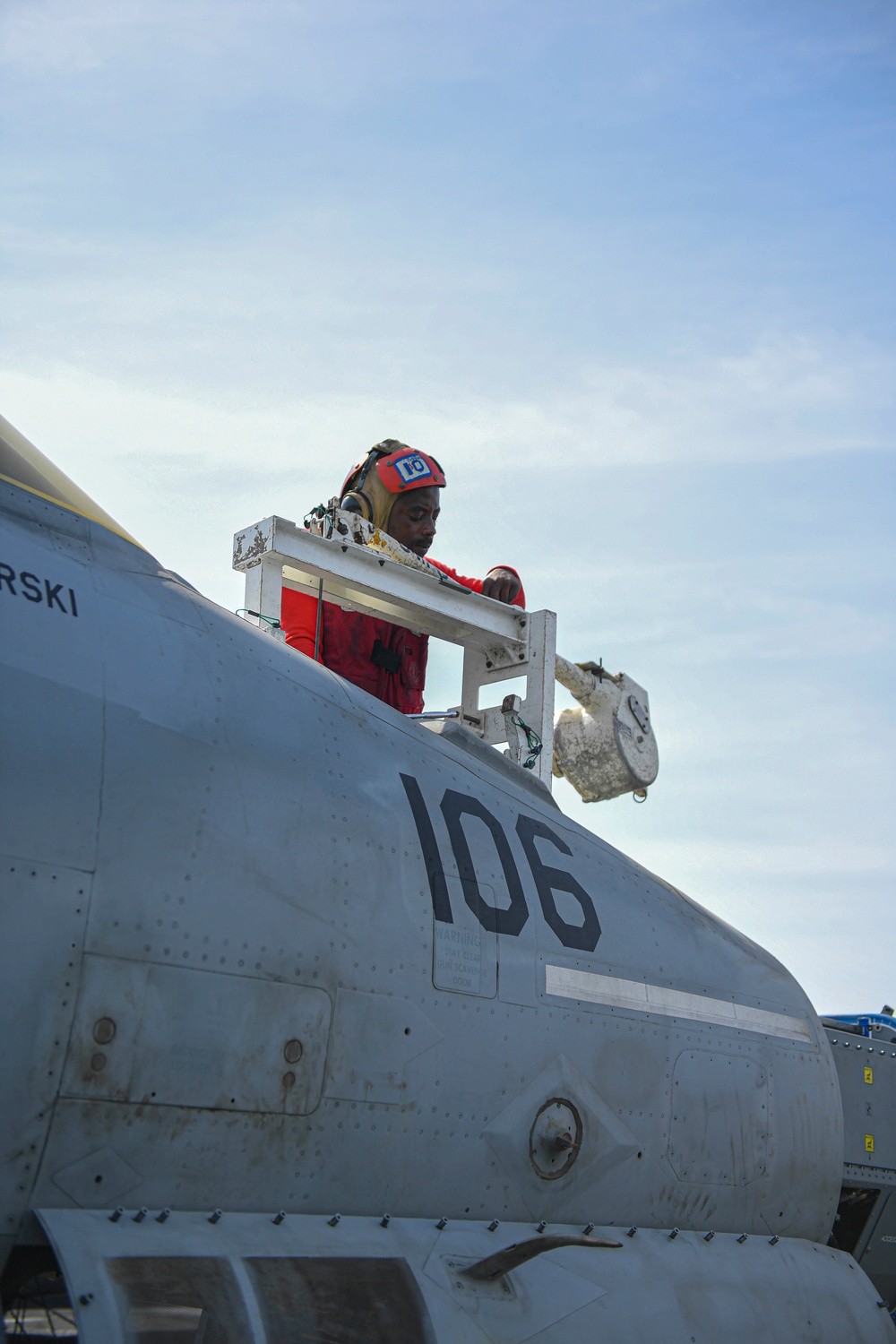 USS Dwight D. Eisenhower Conducts Routine Operations in the Red Sea