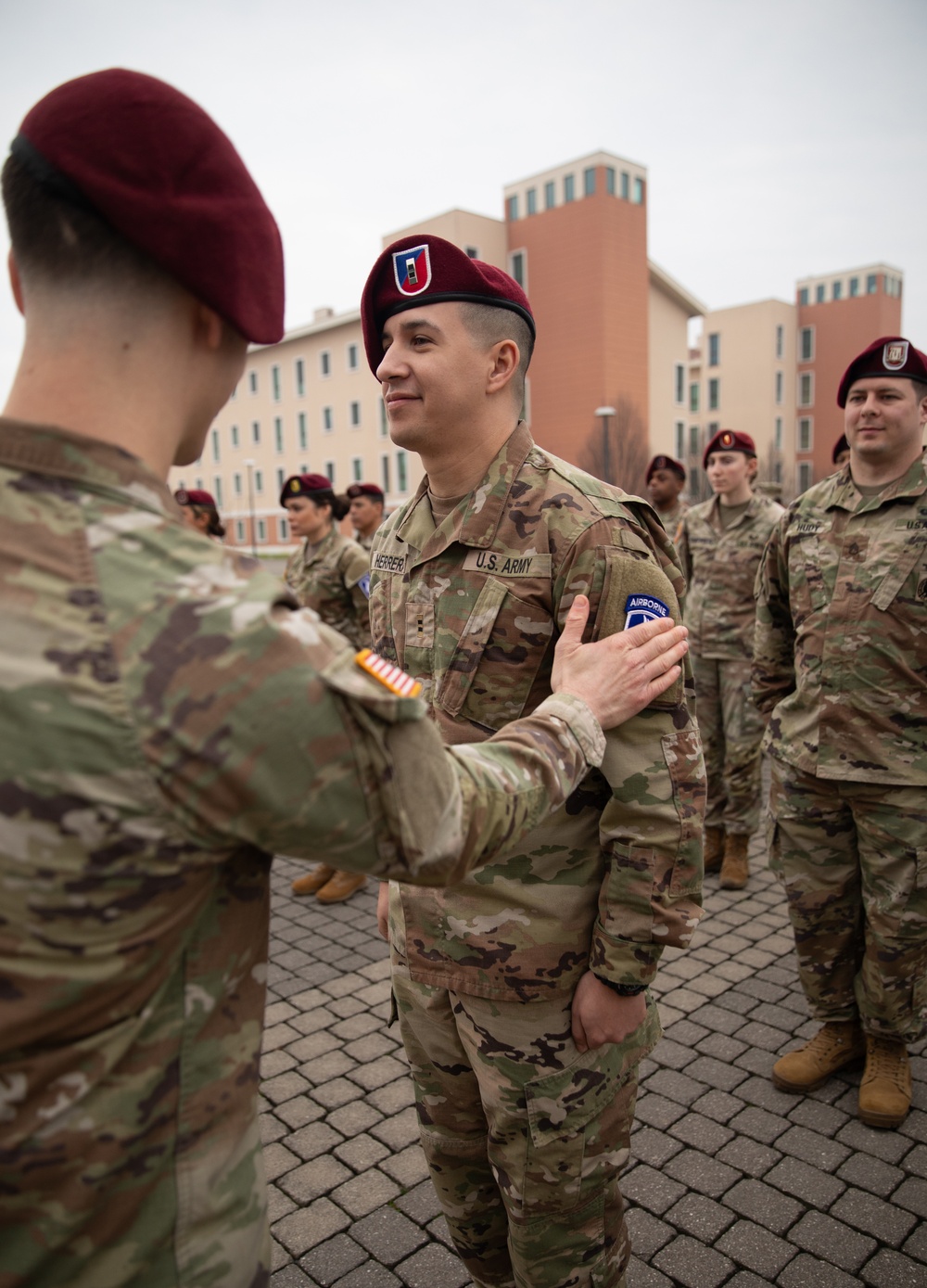 173rd Newcomers Patching Ceremony