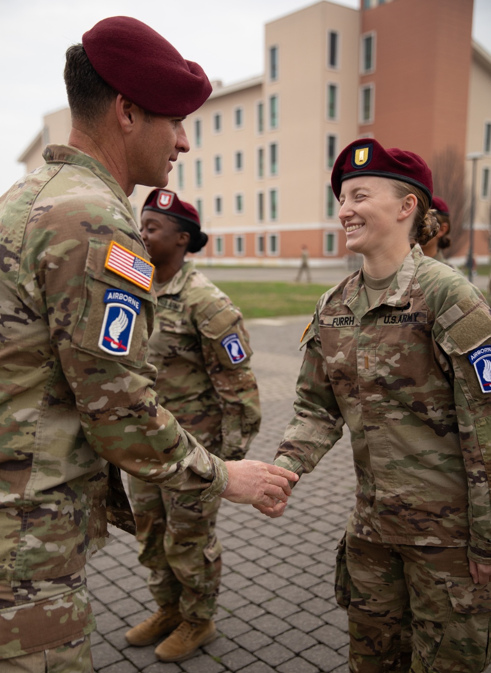173rd Newcomers Patching Ceremony