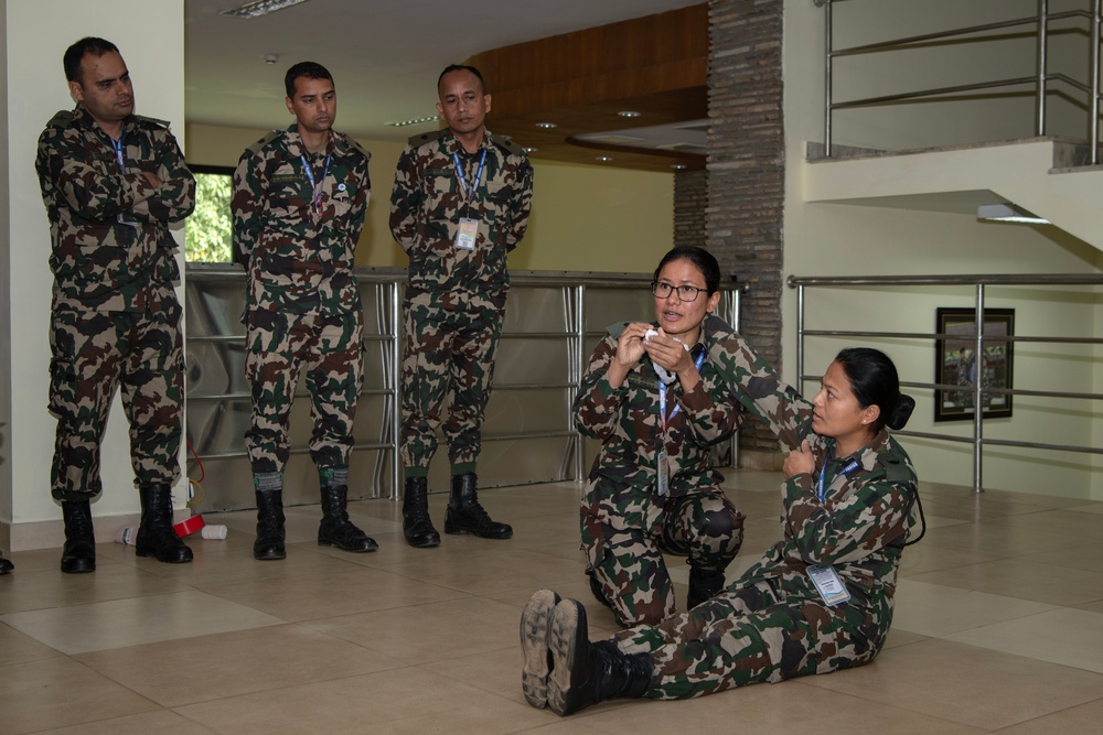 Shanti Prayas IV | Nepali Army Medical Class