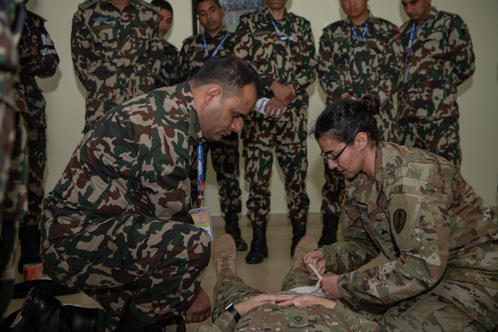 Shanti Prayas IV | Nepali Army Medical Class