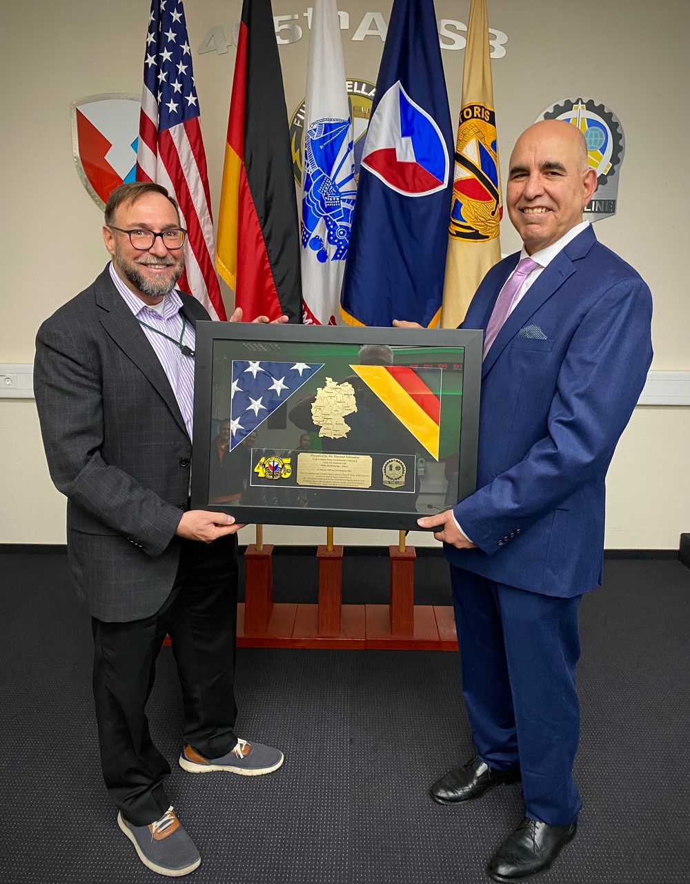 Chief of Army Oil Analysis Program Laboratory Europe retires with 29 years of service