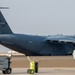C-17 aircraft takes off in USCENTCOM AOR