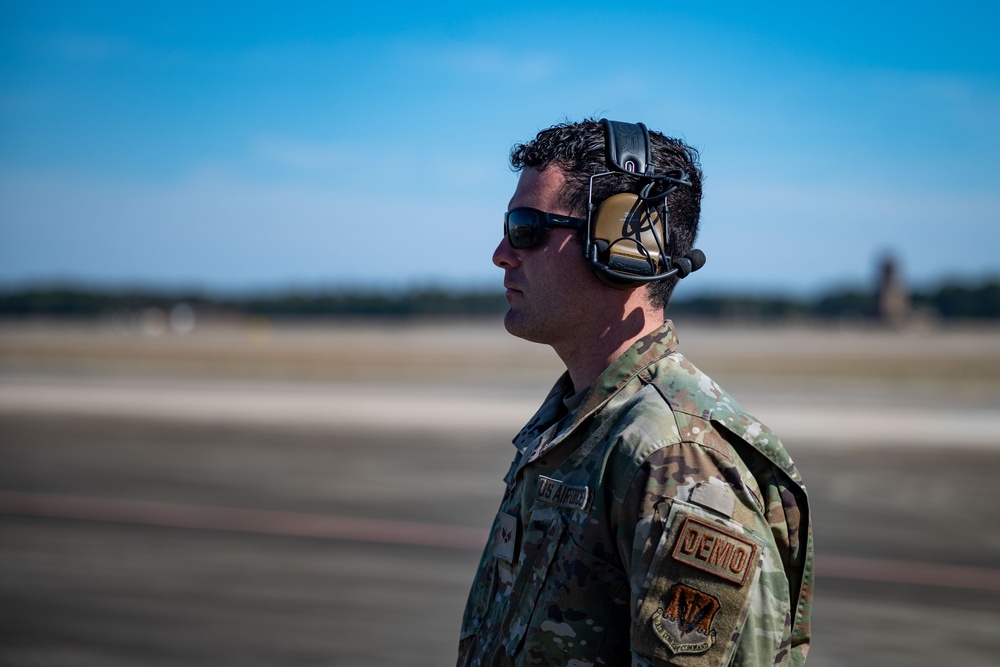 The 2024 F-16 Viper Demonstration Team continues training for the air show season