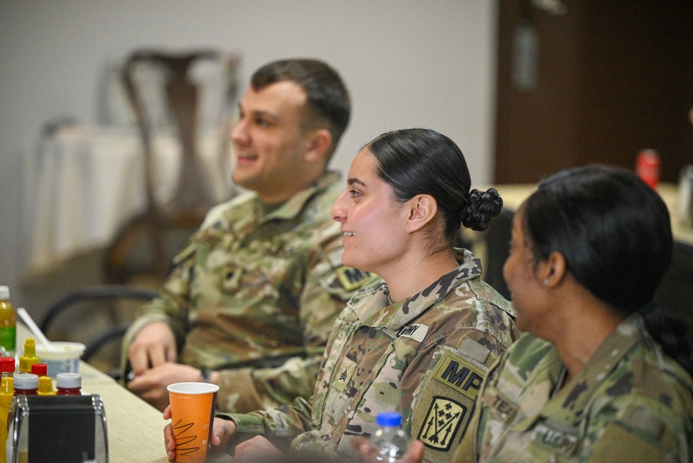 10th AAMDC Command Sergeant Major visits 11th Missile Defense Battery