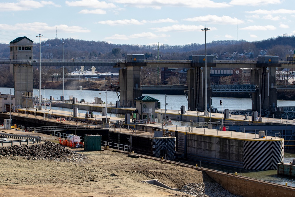 Newest lock on Monongahela undergoes testing before opening for inland navigation