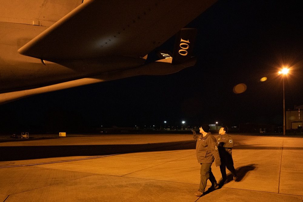 Extending the Mission: 100th ARW supports U.S. Navy P-8 Poseidon