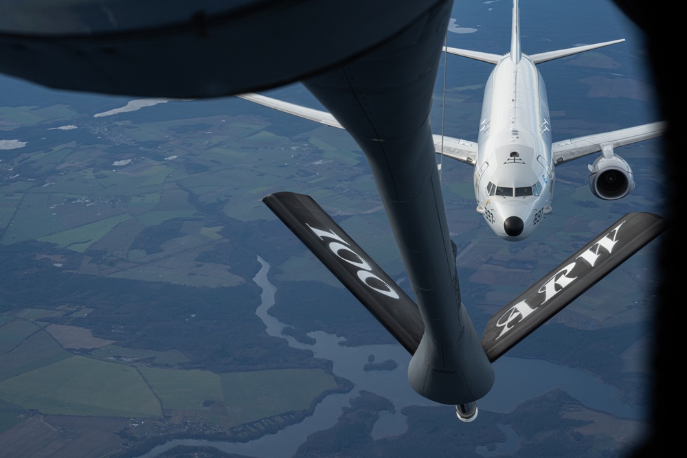 Extending the Mission: 100th ARW supports U.S. Navy P-8 Poseidon