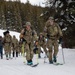 Soldiers with the 10th Mountain Division and Members of the National Ski Patrol Participate in the Hale to Vail Traverse