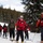 Soldiers with the 10th Mountain Division and Members of the National Ski Patrol Participate in the Hale to Vail Traverse