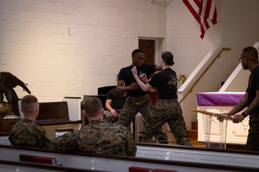 H&amp;S Bn Martial Arts Instructor Course 43-24 Graduation