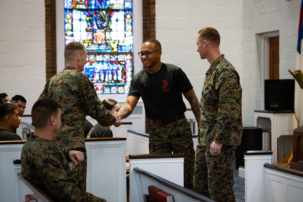 H&amp;S Bn Martial Arts Instructor Course 43-24 Graduation