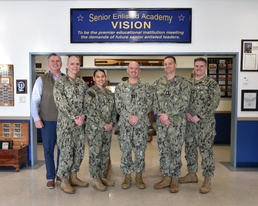 VCNO Kilby visits Senior Enlisted Academy