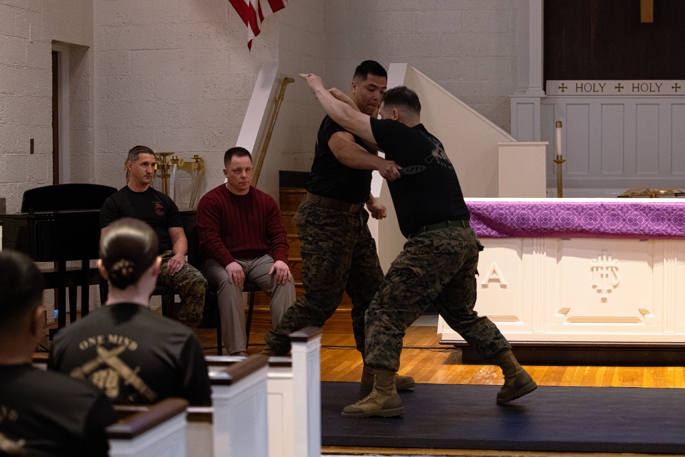 H&amp;S Bn Martial Arts Instructor Course 43-24 Graduation
