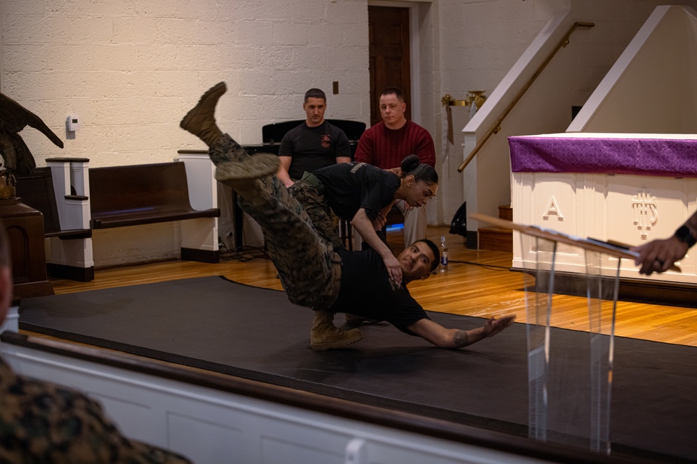 H&amp;S Bn Martial Arts Instructor Course 43-24 Graduation