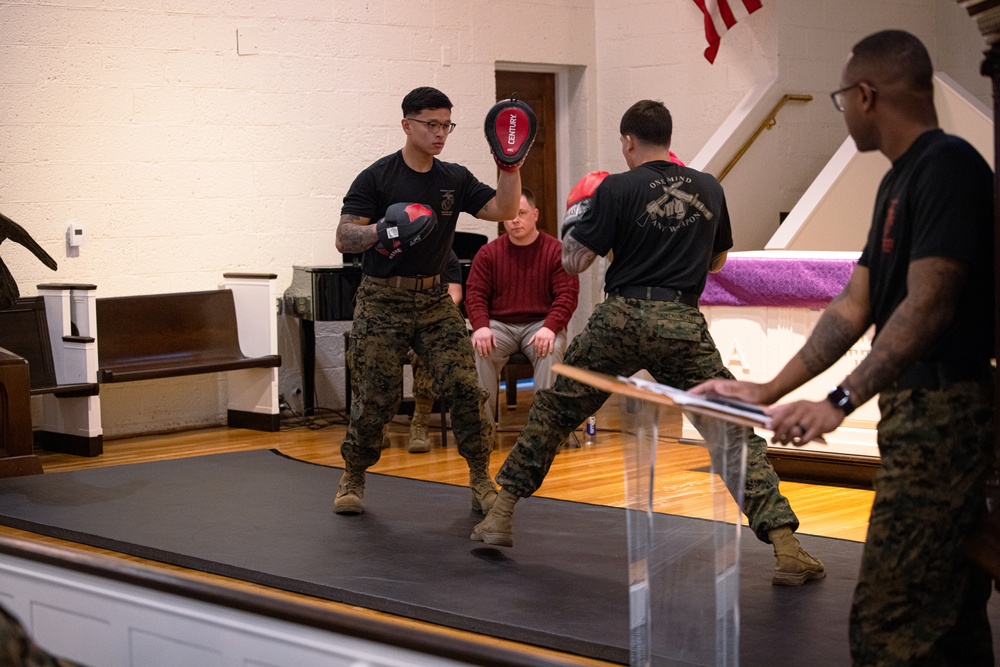 H&amp;S Bn Martial Arts Instructor Course 43-24 Graduation