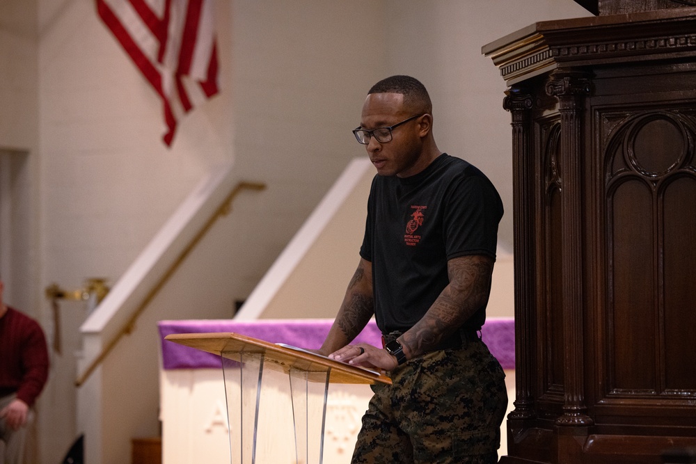 H&amp;S Bn Martial Arts Instructor Course 43-24 Graduation