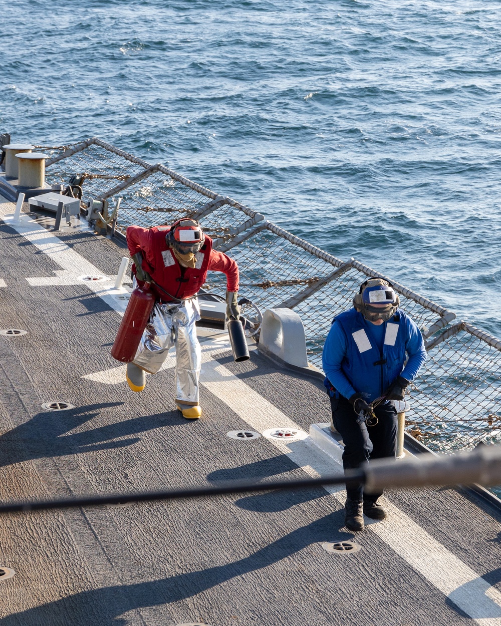 USS Stout conducts flight operations