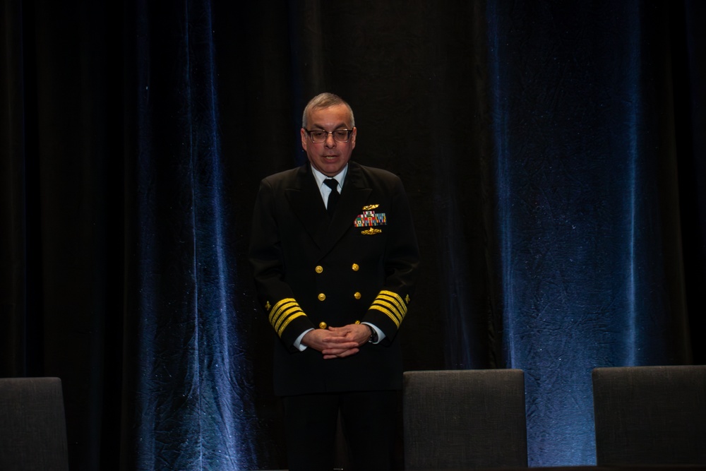 CDAO’s CAPT M.X. Lugo Addresses Main Ballroom Audience