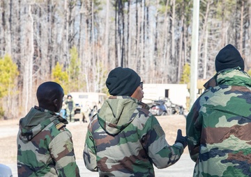 Senegalese EOD Team Visits Fort Gregg-Adams