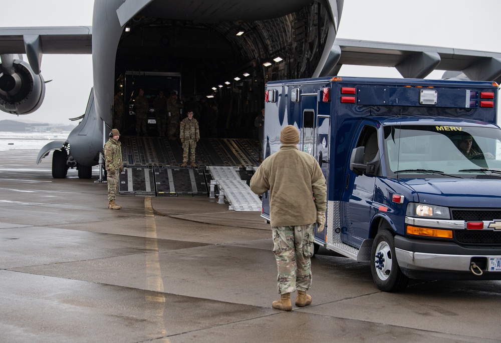 132d Logistics Readiness Flight assists with 71st CST mobilization