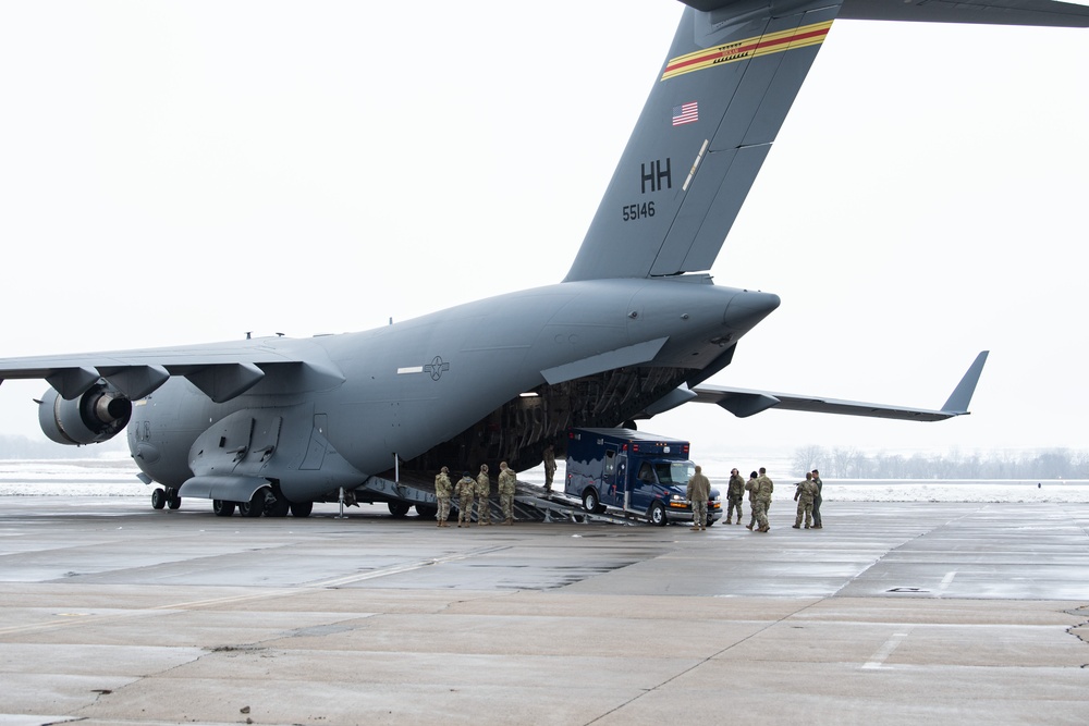 132d Logistics Readiness Flight assists with 71st CST mobilization