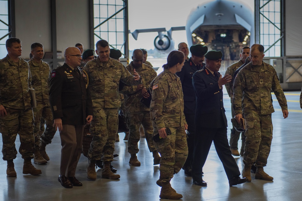 JBLM welcomes Chief of Staff of the Indian Army Gen. Manoj Pande