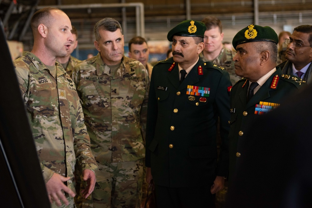 JBLM welcomes Chief of Staff of the Indian Army Gen. Manoj Pande