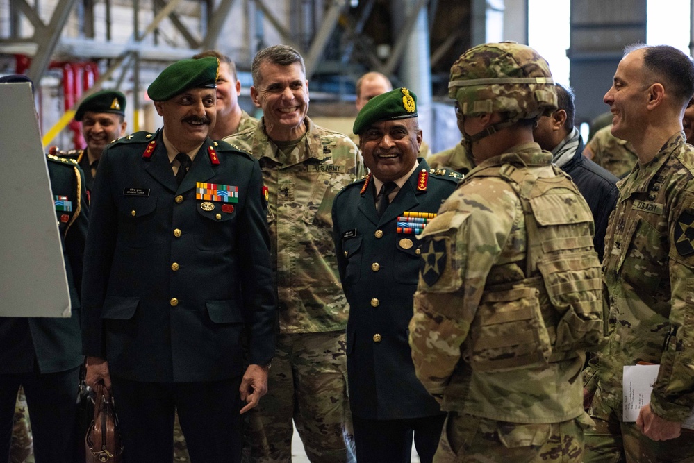 JBLM welcomes Chief of Staff of the Indian Army Gen. Manoj Pande